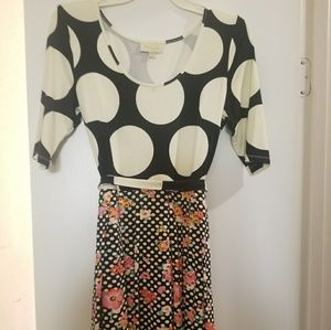 Colorful modcloth dress size medium